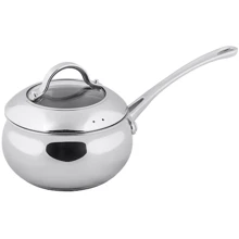 Ківш Vinzer Grand Majestic Glossy з кришкою 14см, 1.2л (89160): Тип ківш