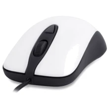 Мышь SteelSeries Kinzu V2 White (62040): Интерфейс подключения проводная USB