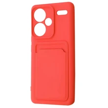 Чехол для телефонов WAVE Colorful Case Pocket Red for Xiaomi Redmi Note 13 Pro+: Совместимость Xiaomi Redmi Note 13 Pro+