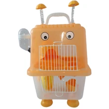 Клетка AnimAll Robotic Р 988 для хомяка 20.7х19х36 см оранжевая (113737): undefined undefined