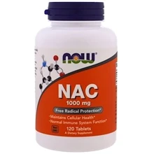 NOW Foods NAC 1000 mg 120 tabs (Ацетилцистеин): Тип Комплексные