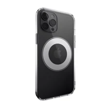 Чехол для iPhone Switcheasy MagCrush Silver (GS-103-123-236-26) for iPhone 12 Pro Max: Цвет прозрачный