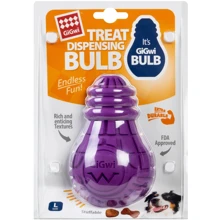 Іграшка для собак Лампочка гумова GiGwi Bulb Rubber гума L фіолетова (2338): Виробник GiGwi
