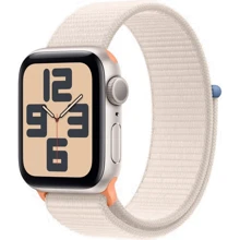 Apple Watch SE 2 2023 40mm GPS Starlight Aluminum Case with Starlight Sport Loop (MR9W3) Approved Витринный образец: Производитель Apple
