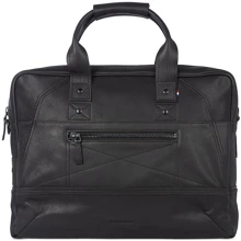 Decoded Leather Briefcase Black (D6MBC15BK) for MacBook Pro 15": Цвет Черный (Black)