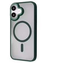 Чехол для iPhone Proove Essence Case with Magnetic Ring Green for iPhone 16 Plus: Цвет зеленый