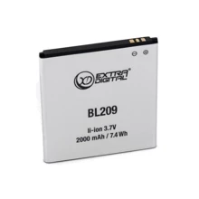 Аккумулятор ExtraDigital 2000mAh (BML6372) for Lenovo BL209: Производитель ExtraDigital