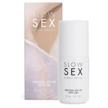 Возбуждающее масло Bijoux Indiscrets SLOW SEX Arousal Sex Oil CBD: Форма выпуска Масло
