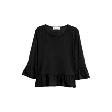 Лонгслів H & M 5675527 170 см чорний: Тип Лонгсліви