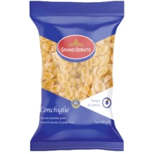 Макароны Ракушки Grano Dorato 500 г (5201013019965): Вес нетто 500 г