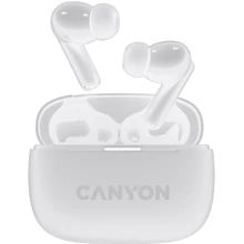 Наушники Canyon TWS-10 OnGo ANC ENC Black (CNS-TWS10B): Тип конструкции вакуумные
