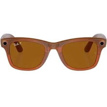 Смарт-очки Ray-Ban Meta Wayfarer Shiny Caramel Frame Brown Lenses size M (RW4006 670683 50-22) (Аксессуары и гаджеты для виртуальной реальности)(79008742)Stylus approved: Производитель Ray-Ban