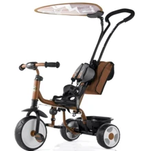 Триколісний велосипед Milly Mally Boby Deluxe Brown: Тип 3х колісний велосипед