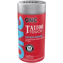 Презервативи ONE Tattoo Touch, 12 шт (подарункова упаковка): Тип Для максимального захисту