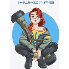 Картина за номерами Ідейка Миколаїв ©natashale777 KHO4881 30х40 см: Виробник Идейка