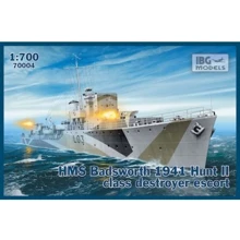 Модель IBG Models Ескортний міноносець "HMS Badsworth", 1941 (IBG70004): Виробник IBG Models