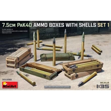 Набор MiniArt Ящики для боеприпасов PaK 40 7.5 со снарядами, набор №1 (MA35398): Производитель MiniArt