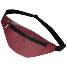 Женская поясная сумка Sambag Hoso MSH бордовая (82111005): Пол Женский