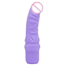 Реалистичный вибратор с венами Scala - Mini Classic G-spot Vibrator (пурпурный): Для кого Для женщин