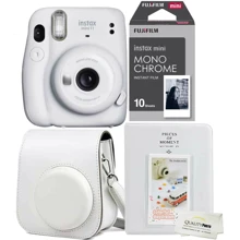Fujifilm Instax Mini 11 Ice White + 10 Instant Film + Case: Діафрагма 12.7
