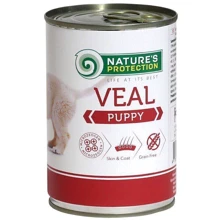 Влажный корм Nature's Protection Puppy Veal для молодых собак с телятиной 400 г (KIK45087): Тип Влажный корм