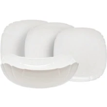 Столовый сервиз Сервиз Luminarc Lotusia White H1792 (19 пр.): Количество персон 6