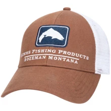 Бейсболка Simms Trout Icon Trucker Mocha коричневая (12226-202-00): Производитель Simms