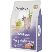 Сухой корм для взрослых стерилизованных котов Profine Cat Sterilised с курицей и рисом 10 кг (8595602517688): Тип Сухой корм