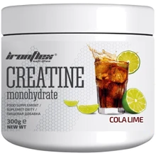 Креатин IronFlex Nutrition Creatine Monohydrate 300 g /120 servings/ Cola Lime: Пол Унисекс
