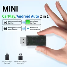 Бездротовий адаптер Ottocast Mini Wireless 2-in-1 CarPlay Und Android Auto Adapter (CP86 2 in 1): undefined undefined
