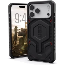 Чехол для iPhone Urban Armor Gear UAG Monarch Pro Magsafe Kevlar Black (114514113940) for iPhone 17 Pro Max: Цвет черный