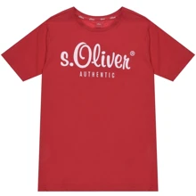 Футболка s.Oliver 68.702.32.4916 140 см червона: Тип футболки