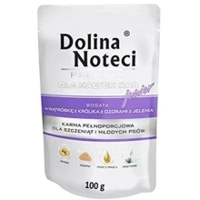 Вологий корм Dolina Noteci Premium для цуценят з печінкою кролика та язиком оленя 100 г (DN 100 (004)): Тип Влажный корм