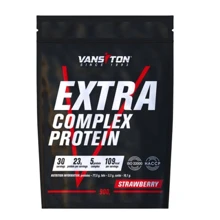 Протеин Vansiton Extra Complex Protein 900 g /30 servings/ Strawberry: Вид Сывороточные