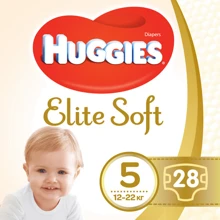 Huggies Elite Soft 5 Jumbo 28: Тип Подгузники
