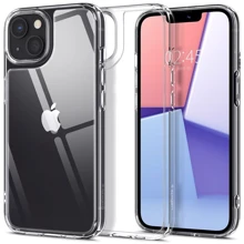 Чехол для iPhone Spigen Quartz Hybrid Crystal Clear (ACS03532) for iPhone 13: Цвет прозрачный