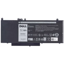 Батарея для ноутбука Dell G5M10 Latitude E5450 7.4V Black 6460mAh Orig: Ємність, мАг 6460