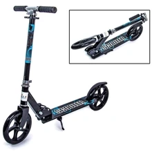 Двухколесный самокат Scooter 460. Black (складной): Количество колес 2