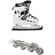Ролики-коньки Scale Sport 2in1. White (размер 29-33): Цвет белый
