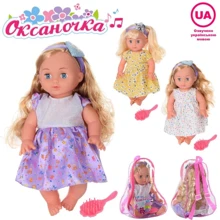 Кукла LimoToy Оксаночка 2 вида в рюкзаке 33 см (YL1711K-K-L-M): Возраст от 3 лет