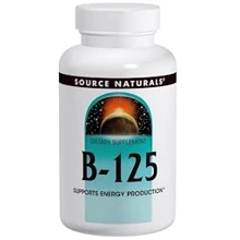 Source Naturals Vitamine B-125, 125 mg, 90 Tab: Тип Витамин B