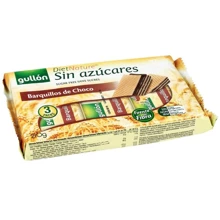 Вафли Gullon Diet Nature шоколадные 210 г (WT2845): Вес нетто 210 г