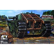 Танк Churchill MK IV Avre с несущей рамой: Производитель AFV-Club