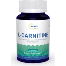 Sunny Caps L-carnitine Powerfull 250 mg L-карнитин 60 капсул: Тип L Карнитин