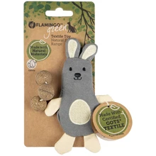Экологичная игрушка с кошачьей мятой Flamingo Natural Fun Rabbit для котов 9.5х1х14 см: Производитель Flamingo
