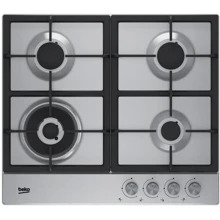 Варочная поверхность газовая Beko HIAW 64225 SX: Расположение панели Фронтальное