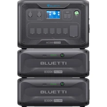 Зарядна станція Bluetti AC300 3000W + 2 Home Battery Backup B300K 5529.6Wh: Ємність акумулятора, Вт/год 5529.6