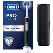 Зубная щетка Oral-B Pro Series 1 Black+ etui: Назначение взрослая