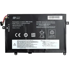 Батарея для ноутбука Акумулятор PowerPlant для ноутбуків Lenovo Thinkpad E470 (01AV411) 10.95V 3650mAh (NB480883): Сумісність Lenovo Thinkpad E470 (01AV411)