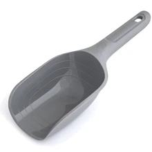 Лопатка Savic Scoop Small для наповнювача і корми сіра 26.5x9.5x6.5 см: Матеріал пластик